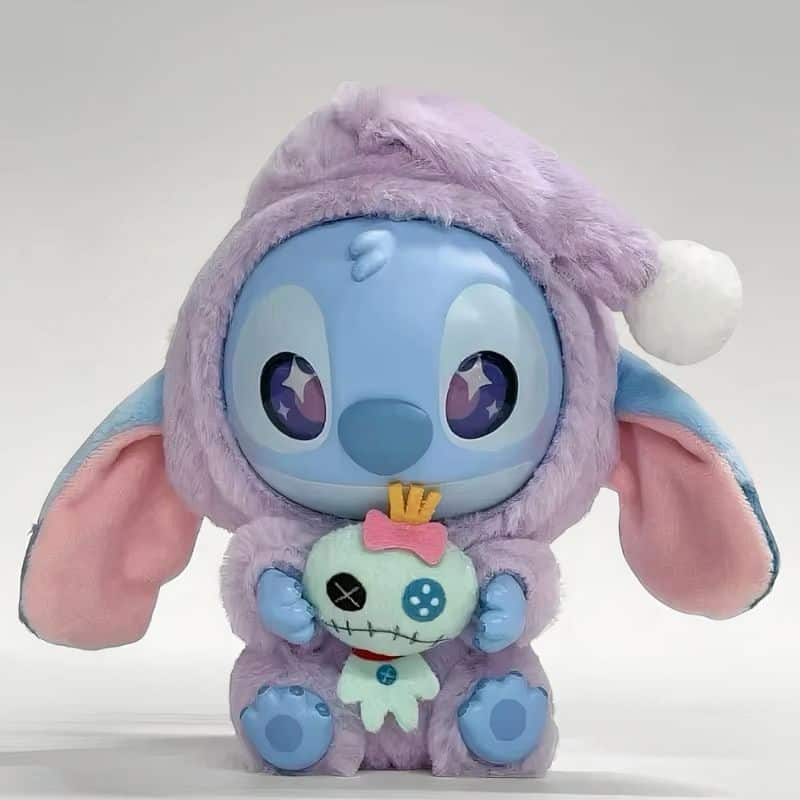 Peluche Surprise Stitch Style Labubu à Collectionner