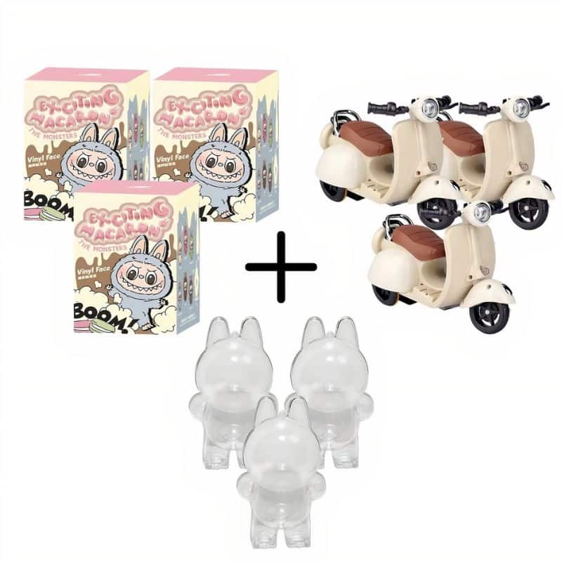 Peluche Labubu Debout en Boîte Mystère