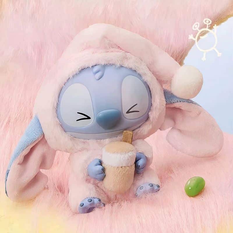 Peluche Surprise Stitch Style Labubu à Collectionner