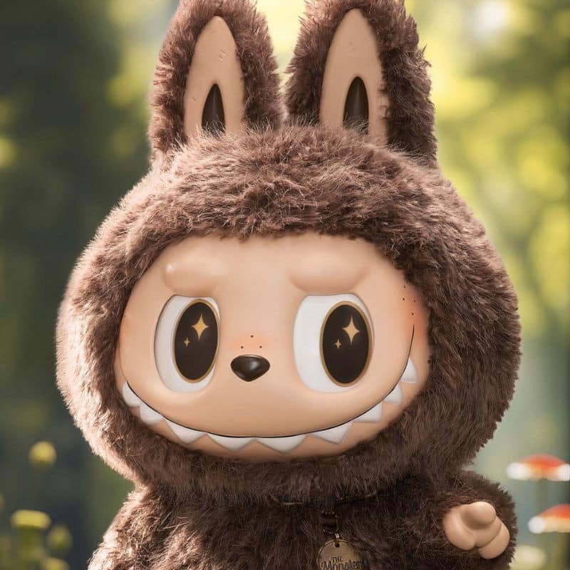 Peluche Labubu Debout en Boîte Mystère