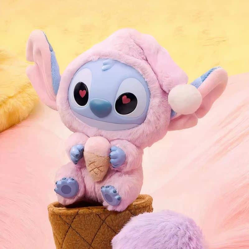 Peluche Surprise Stitch Style Labubu à Collectionner