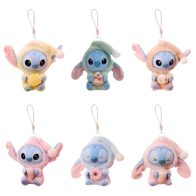 Peluche Surprise Stitch Style Labubu à Collectionner
