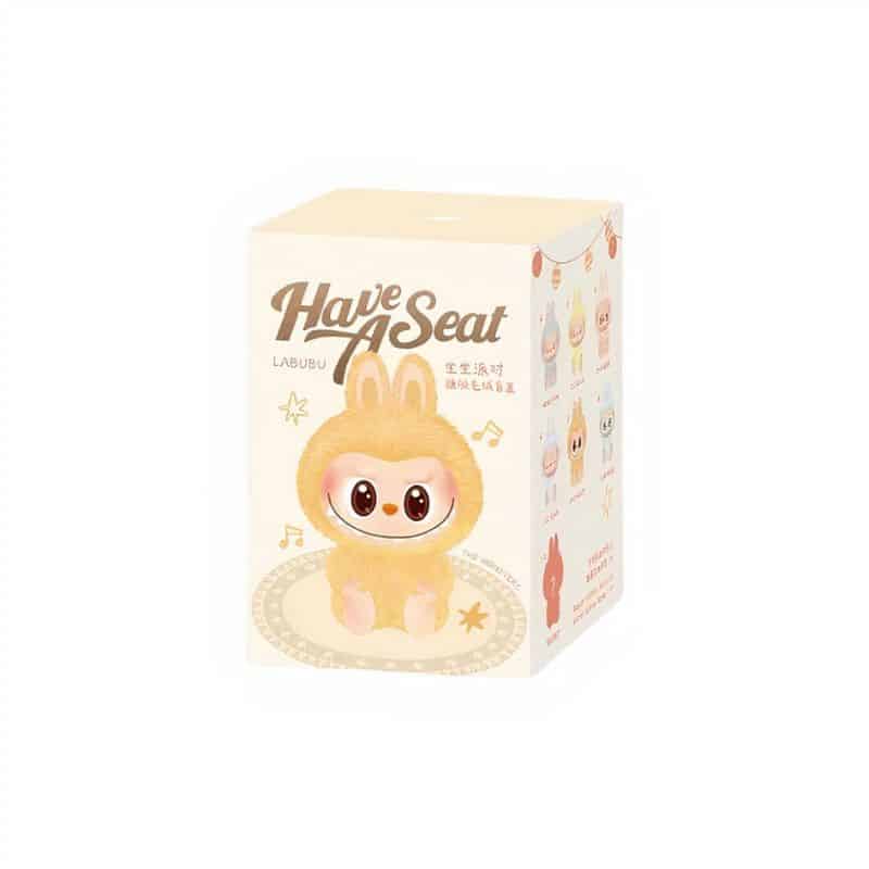 Peluche Labubu Assis en Boîte Mystère