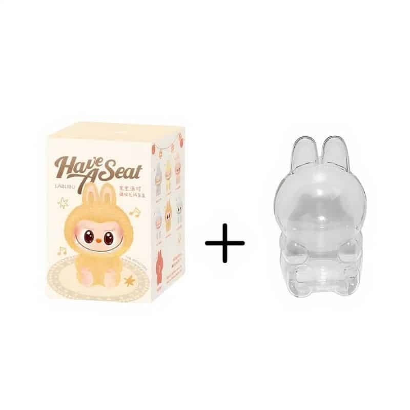 Peluche Labubu Assis en Boîte Mystère