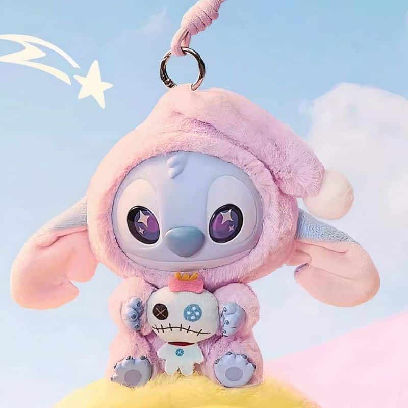 Peluche Surprise Stitch Style Labubu à Collectionner