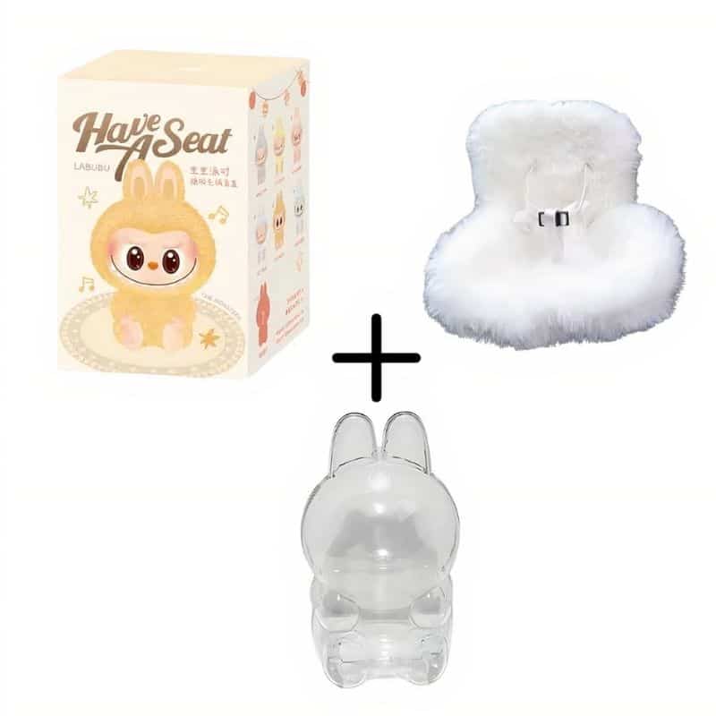 Peluche Labubu Assis en Boîte Mystère