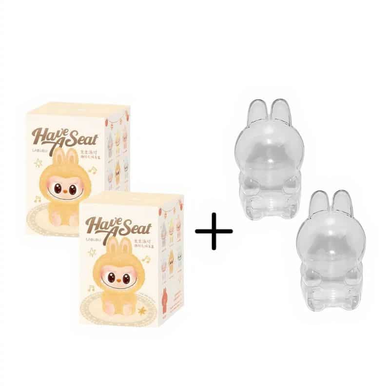 Peluche Labubu Assis en Boîte Mystère
