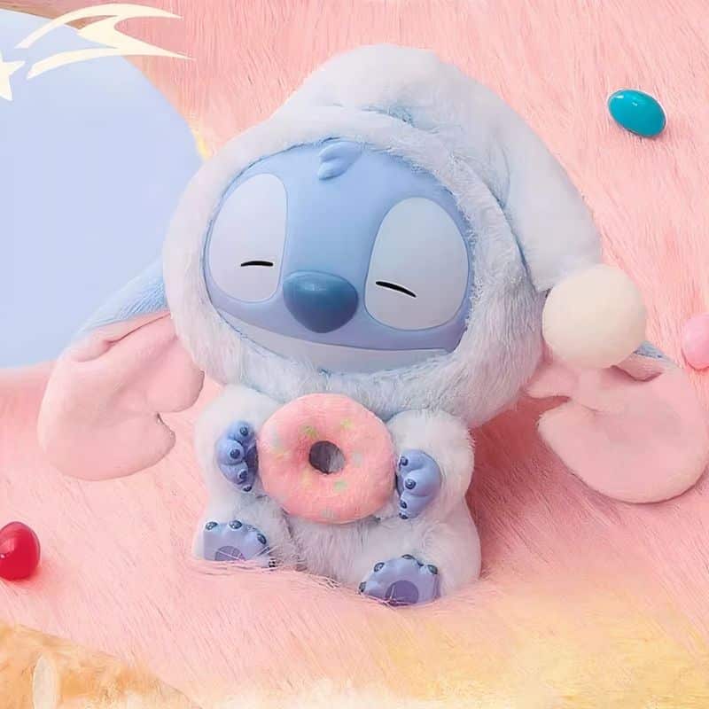 Peluche Surprise Stitch Style Labubu à Collectionner